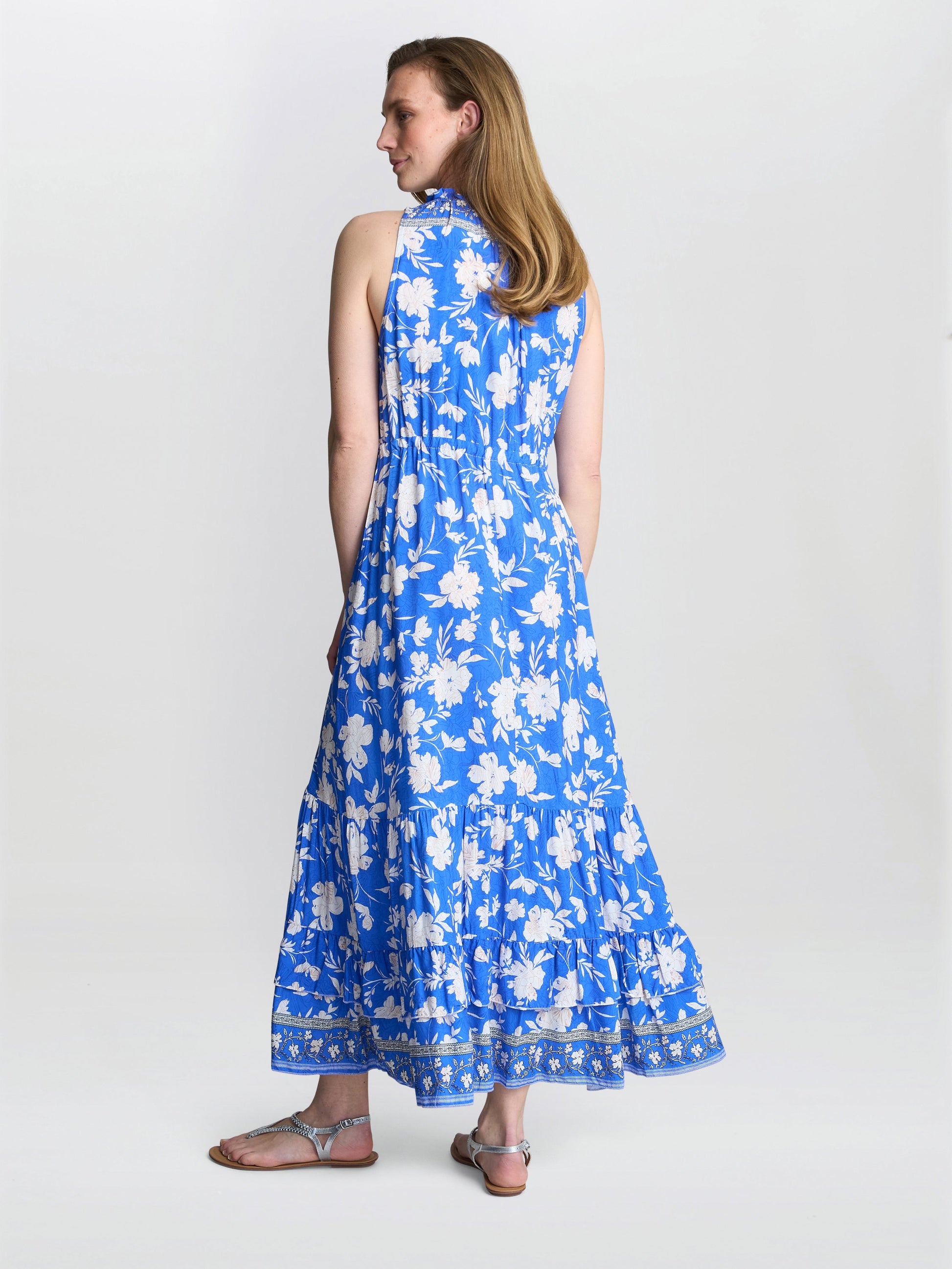  Fawn Sleeveless Maxi Summer Dress