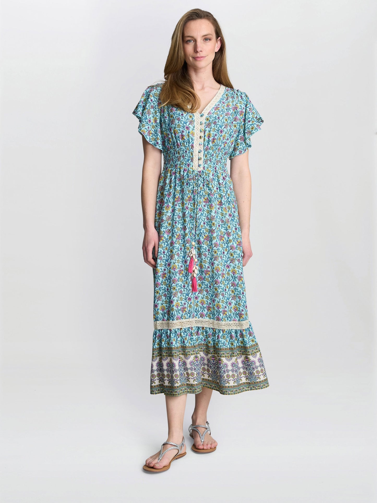 Frankie Vintage Print Dress