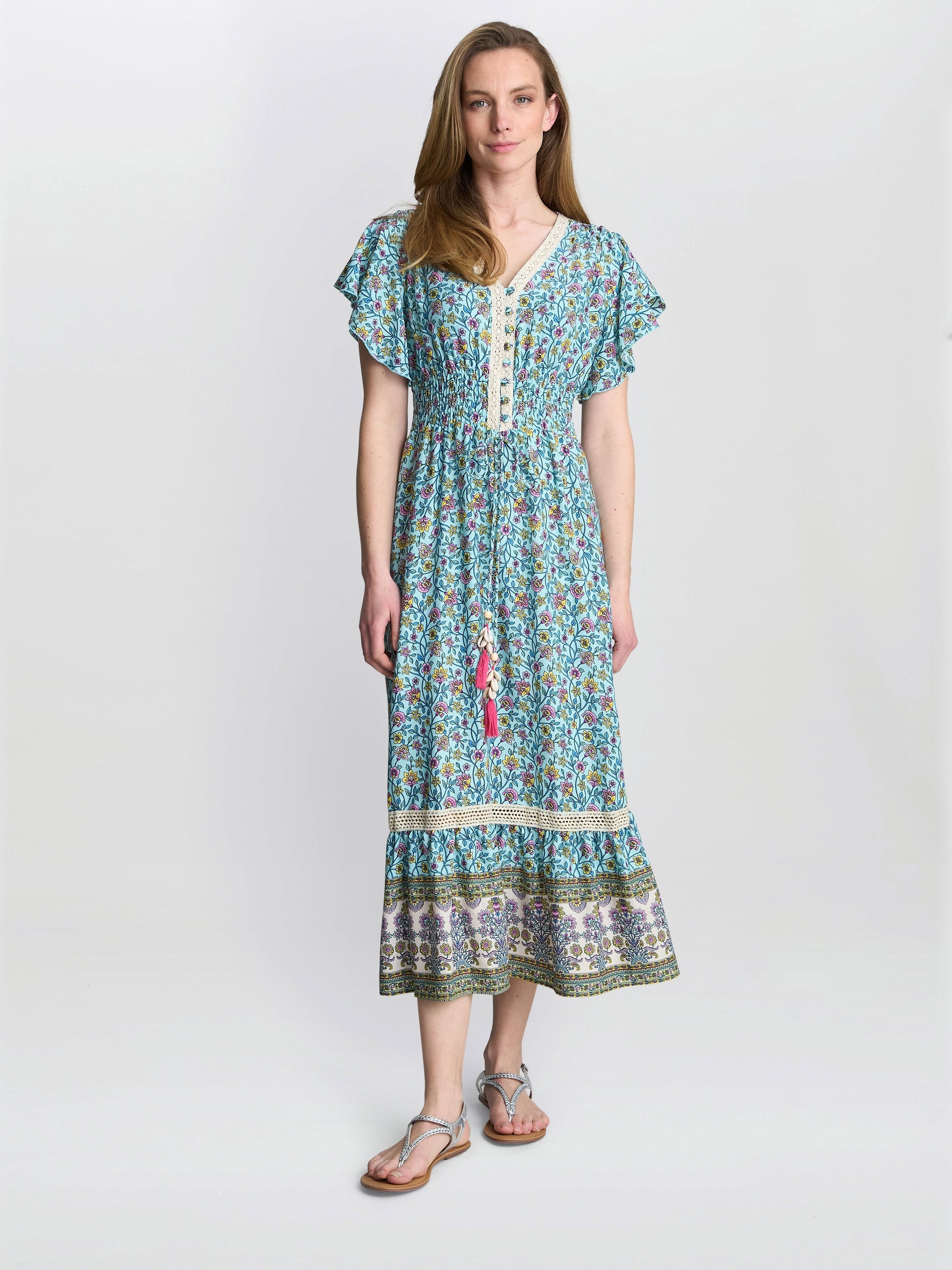  Frankie Vintage Print Dress