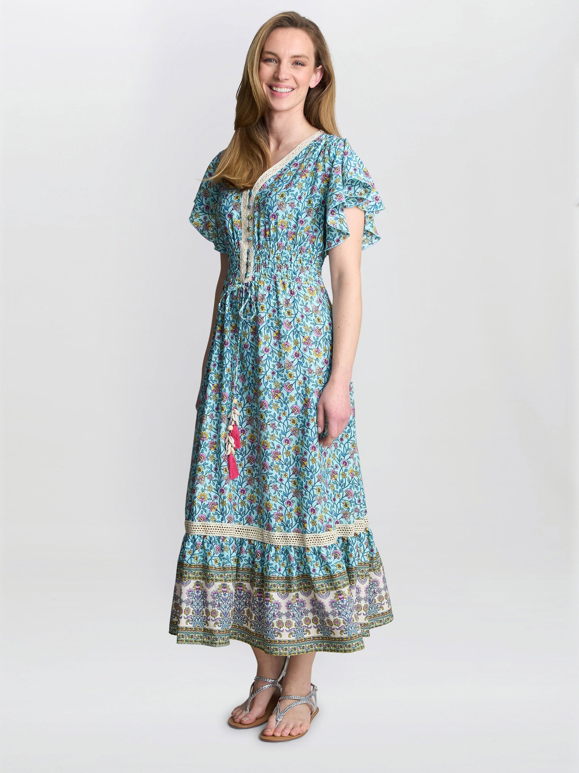  Frankie Vintage Print Dress