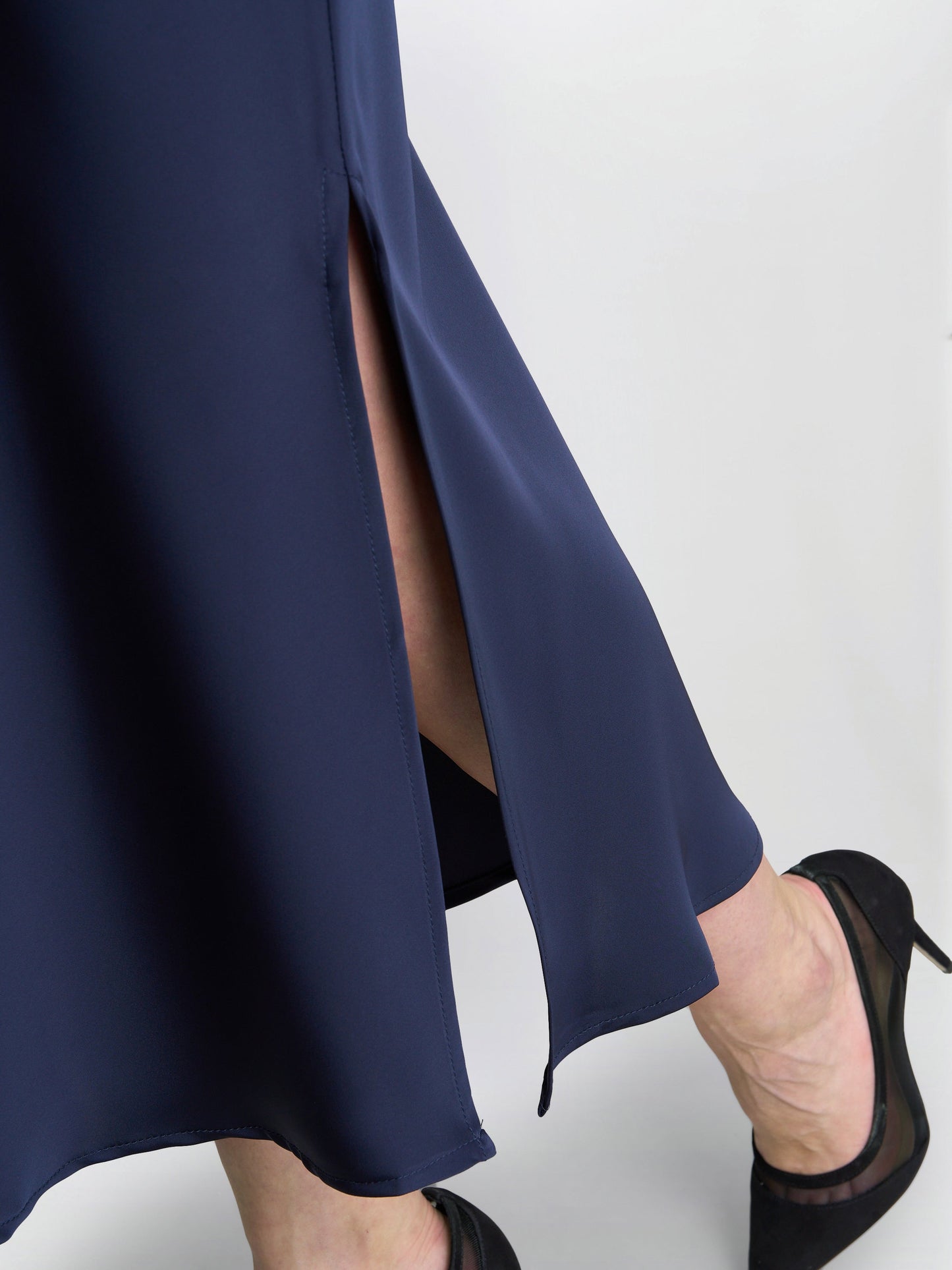  Bobbi Satin Bias Cut Skirt