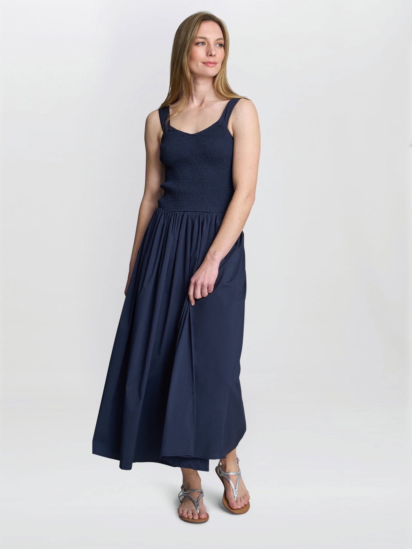  Bonita Sheered Bodice Dress