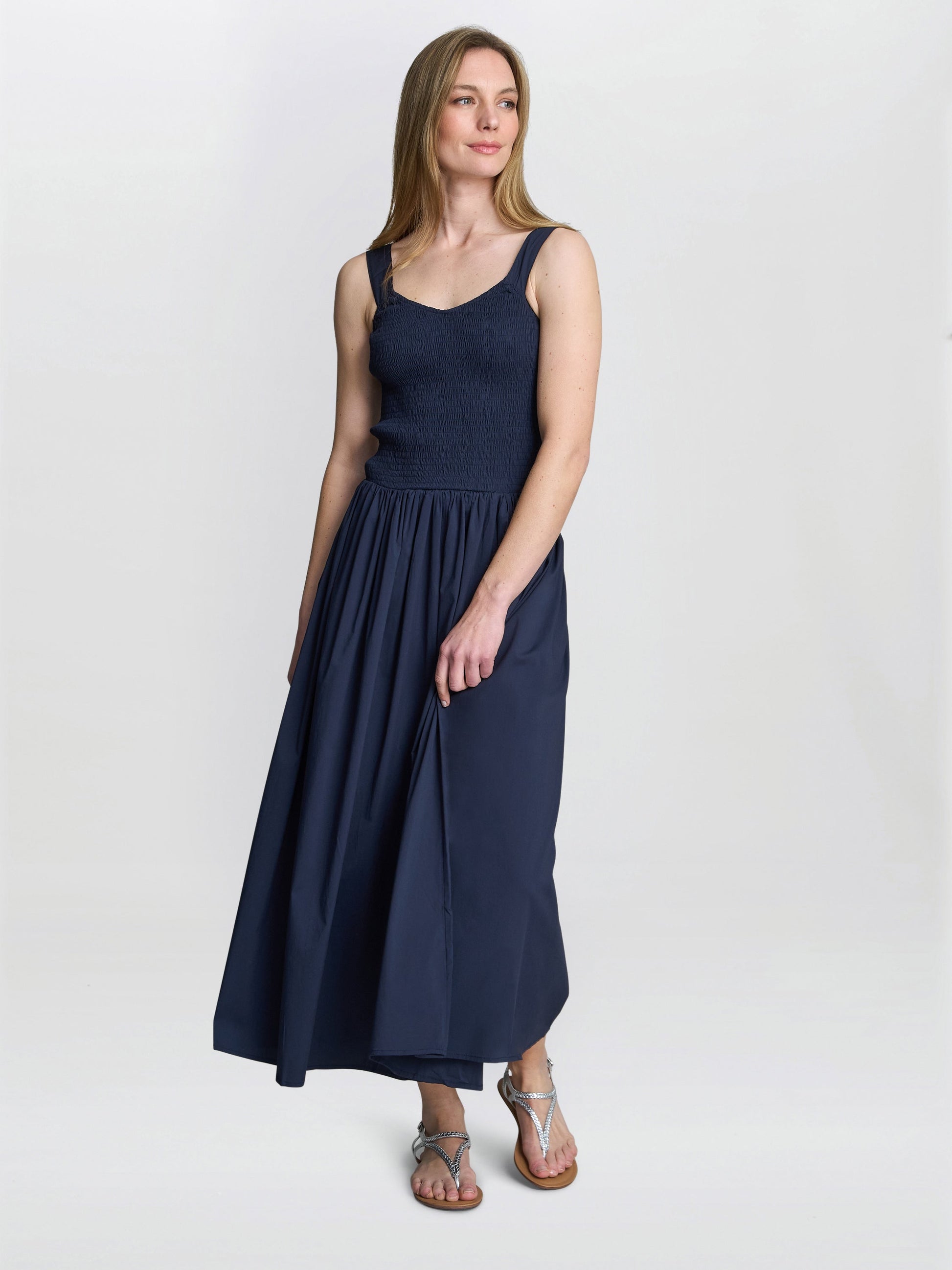  Bonita Sheered Bodice Dress