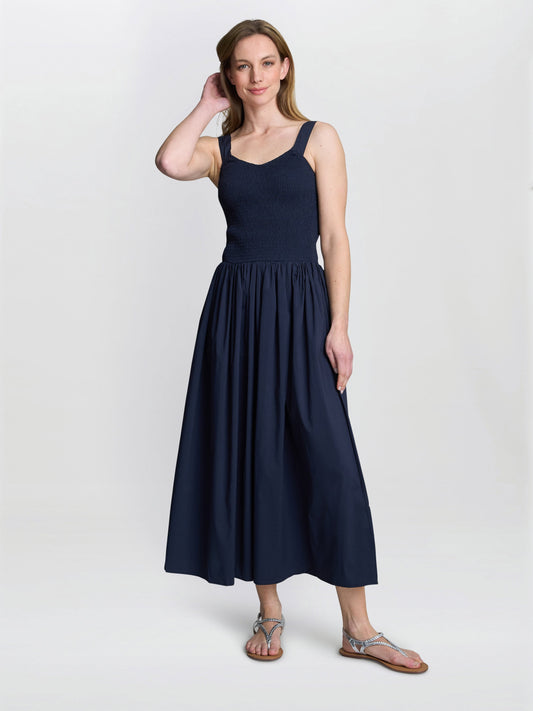  Bonita Sheered Bodice Dress