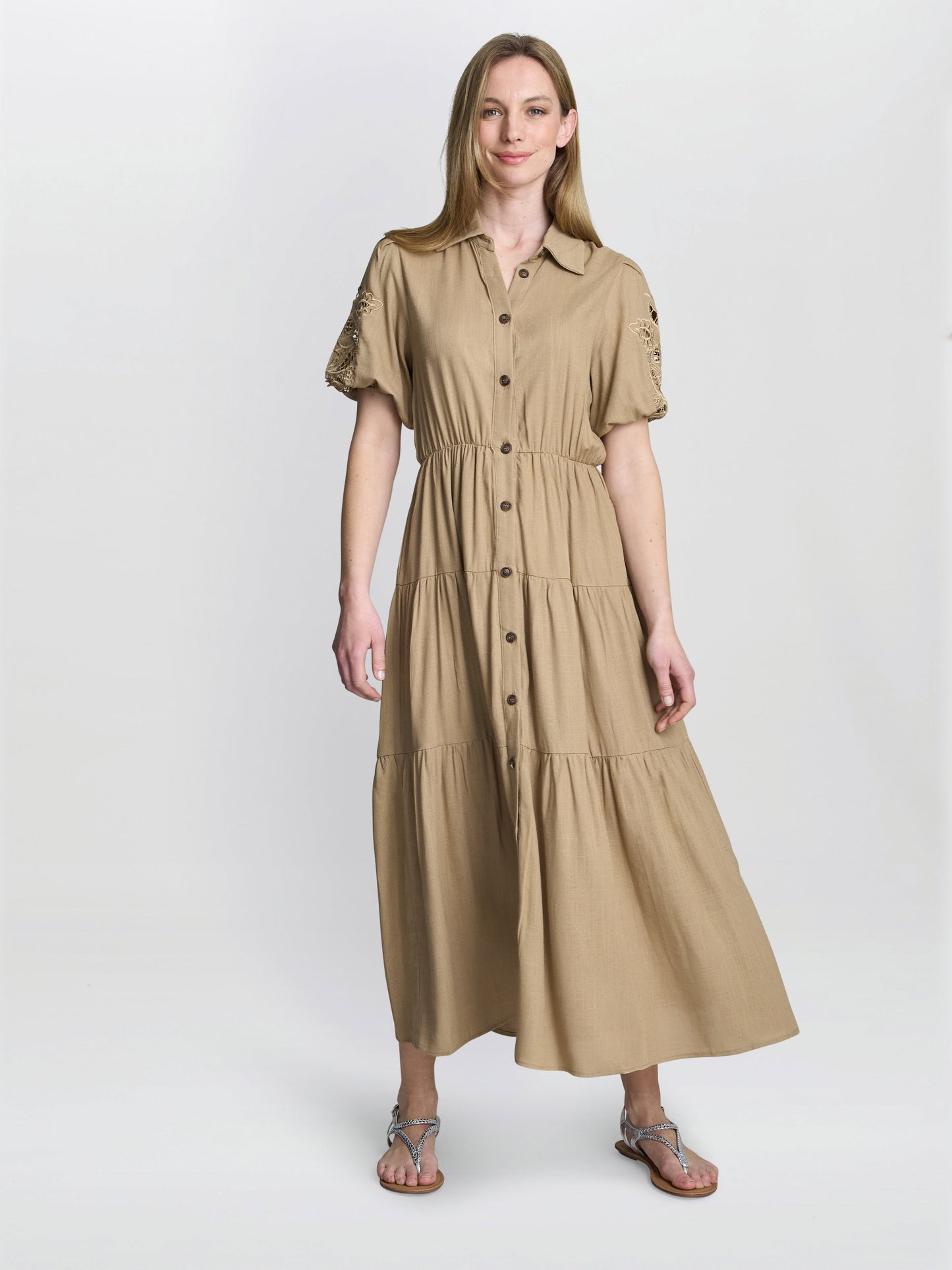  Carey Puff Sleeve Dress