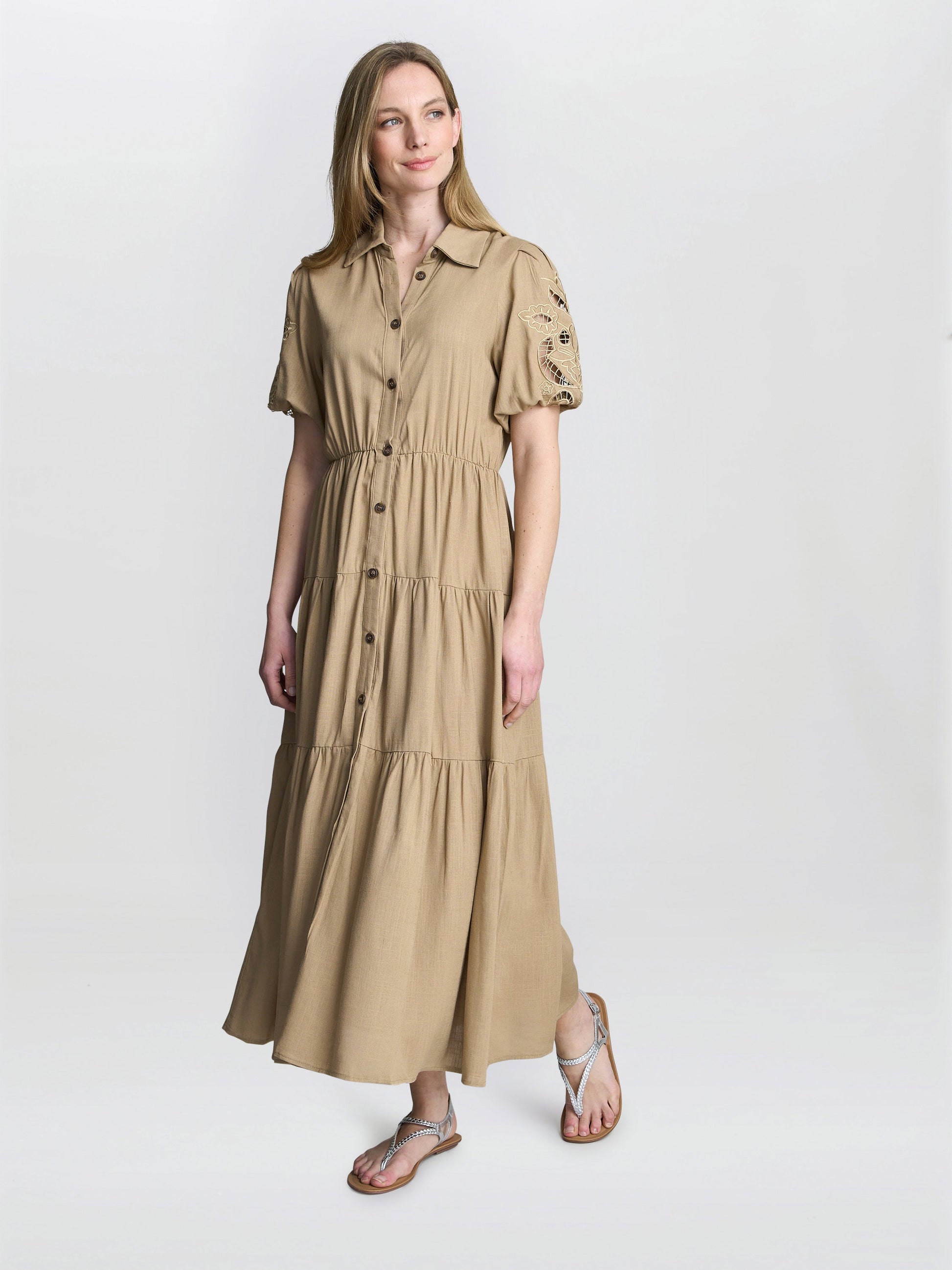  Carey Puff Sleeve Dress