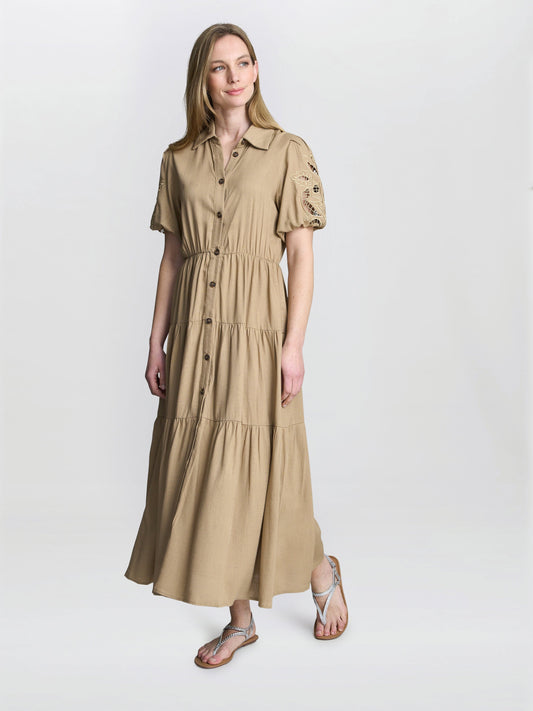  Carey Puff Sleeve Dress