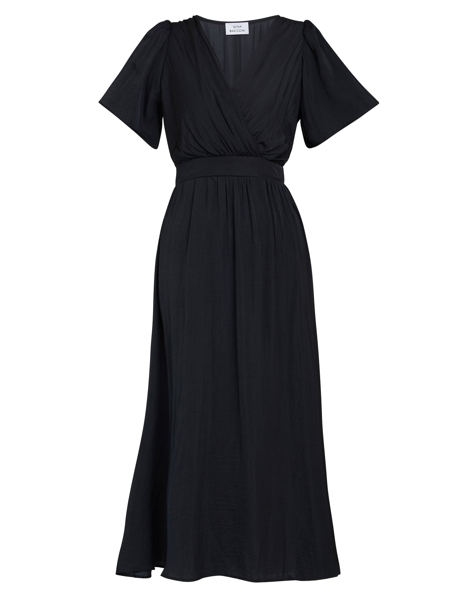  Carole Flowing V-Neck Dress