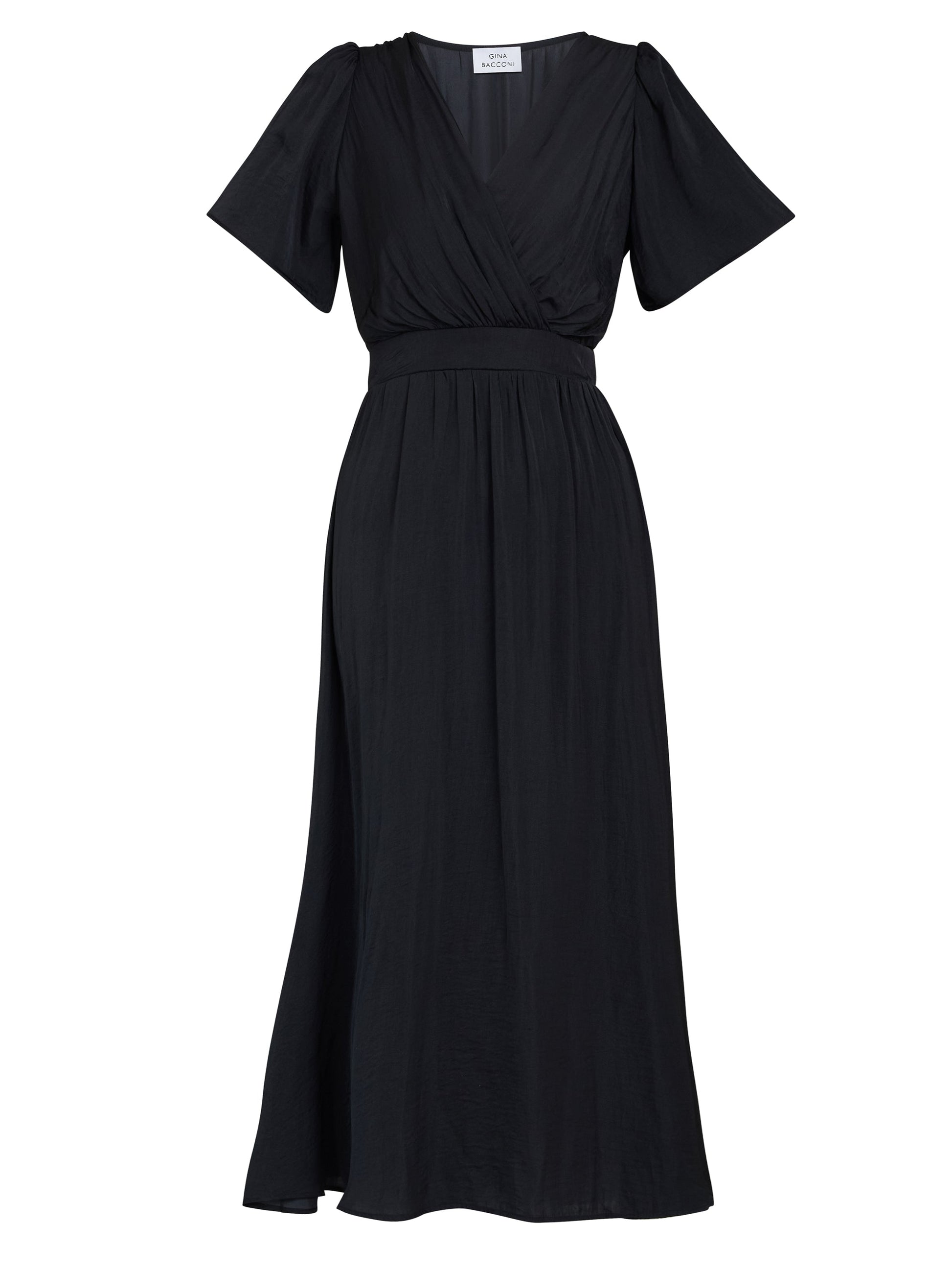  Carole Flowing V-Neck Dress