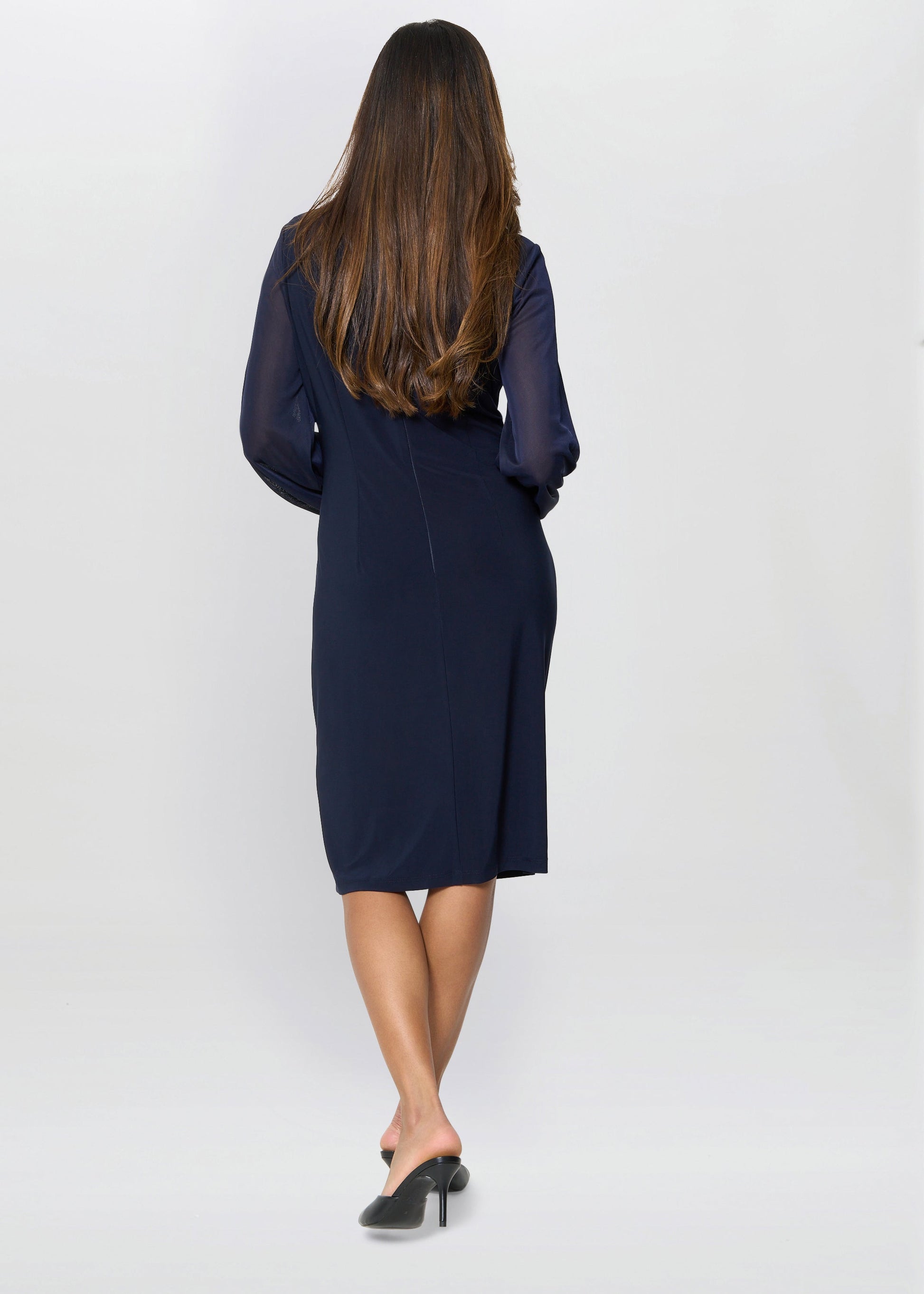  Dee Jersey Wrap With Mesh Sleeves