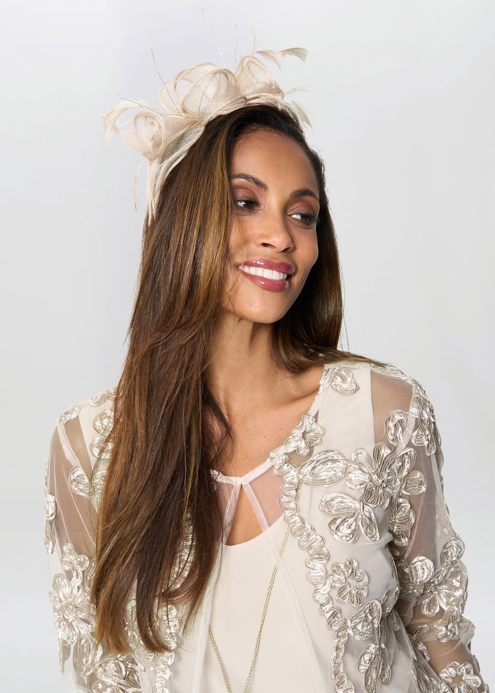  Dollie Floral Soutache Dress Ad Jacket With Detachable Necklace