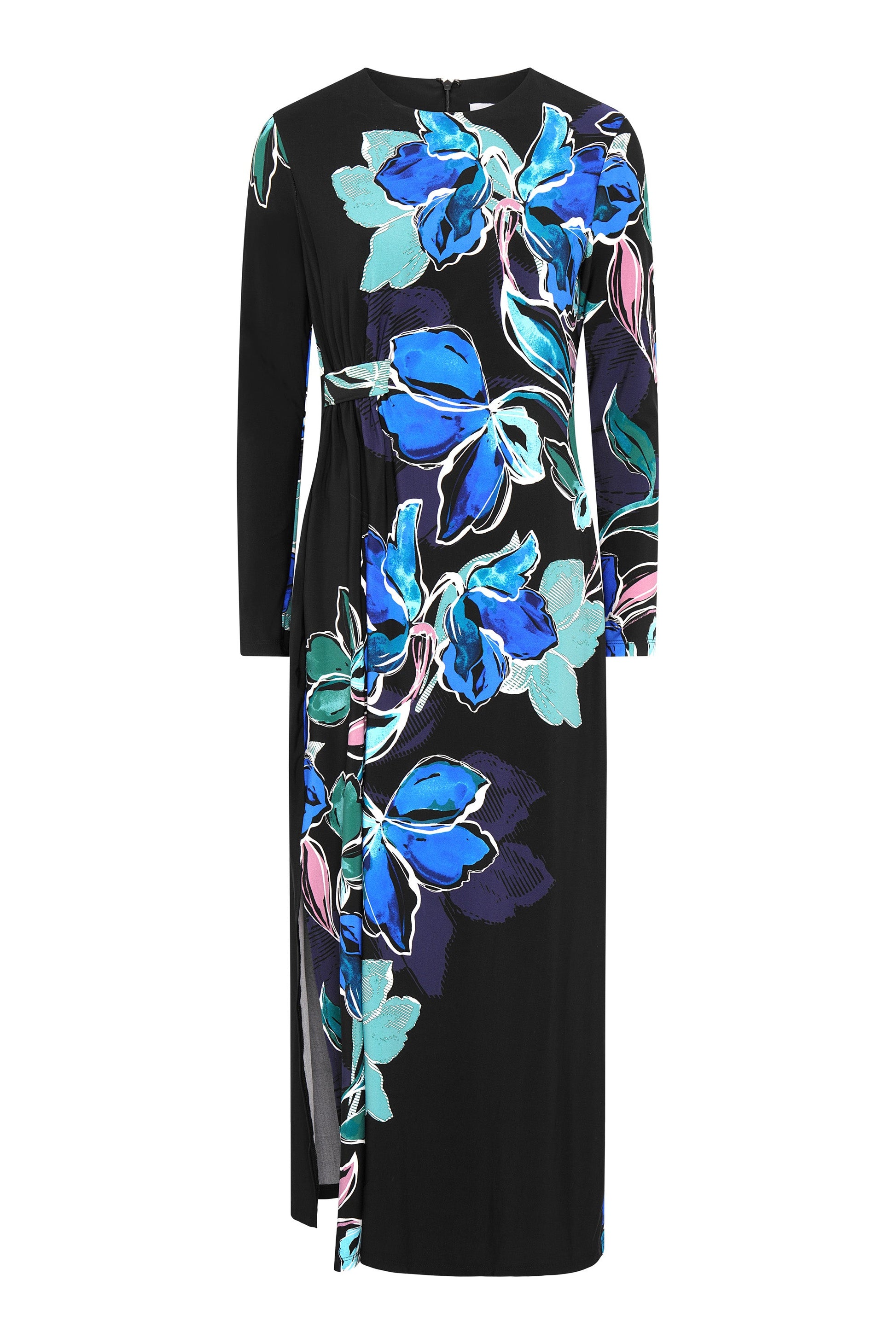  Eli Floral Print Maxi Dress