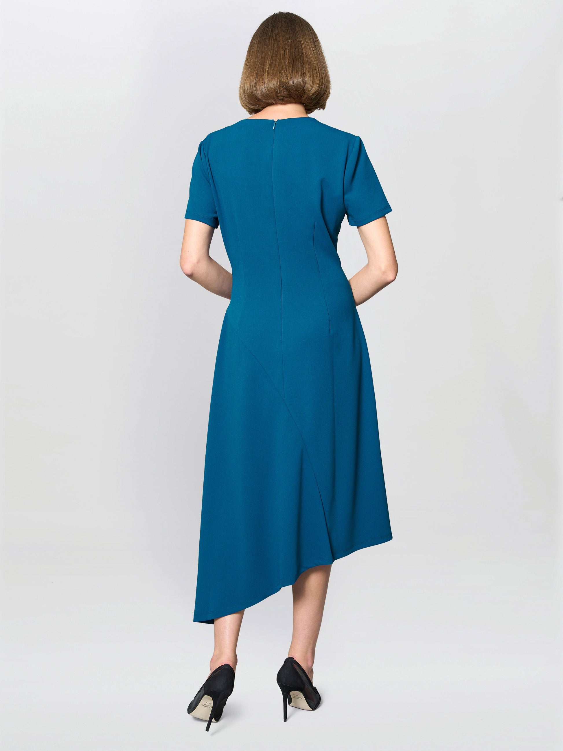  Elma Fit And Flare Midi Dress
