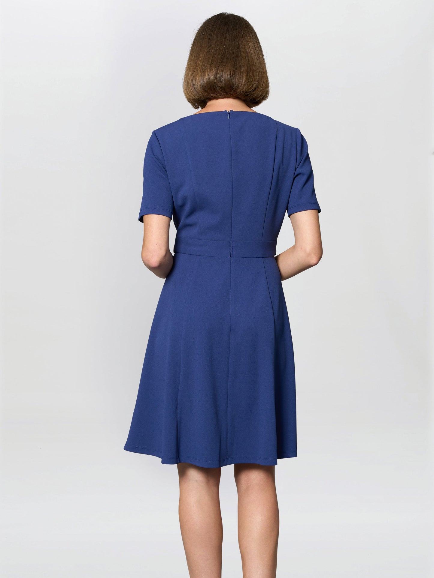  Elise Belted Shift Dress