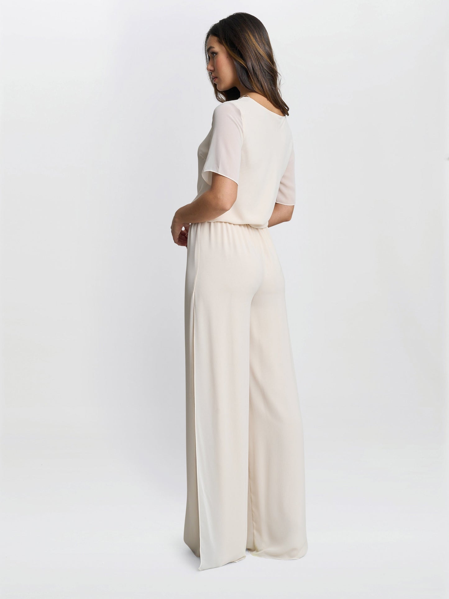  Triple Layer Chiffon Top