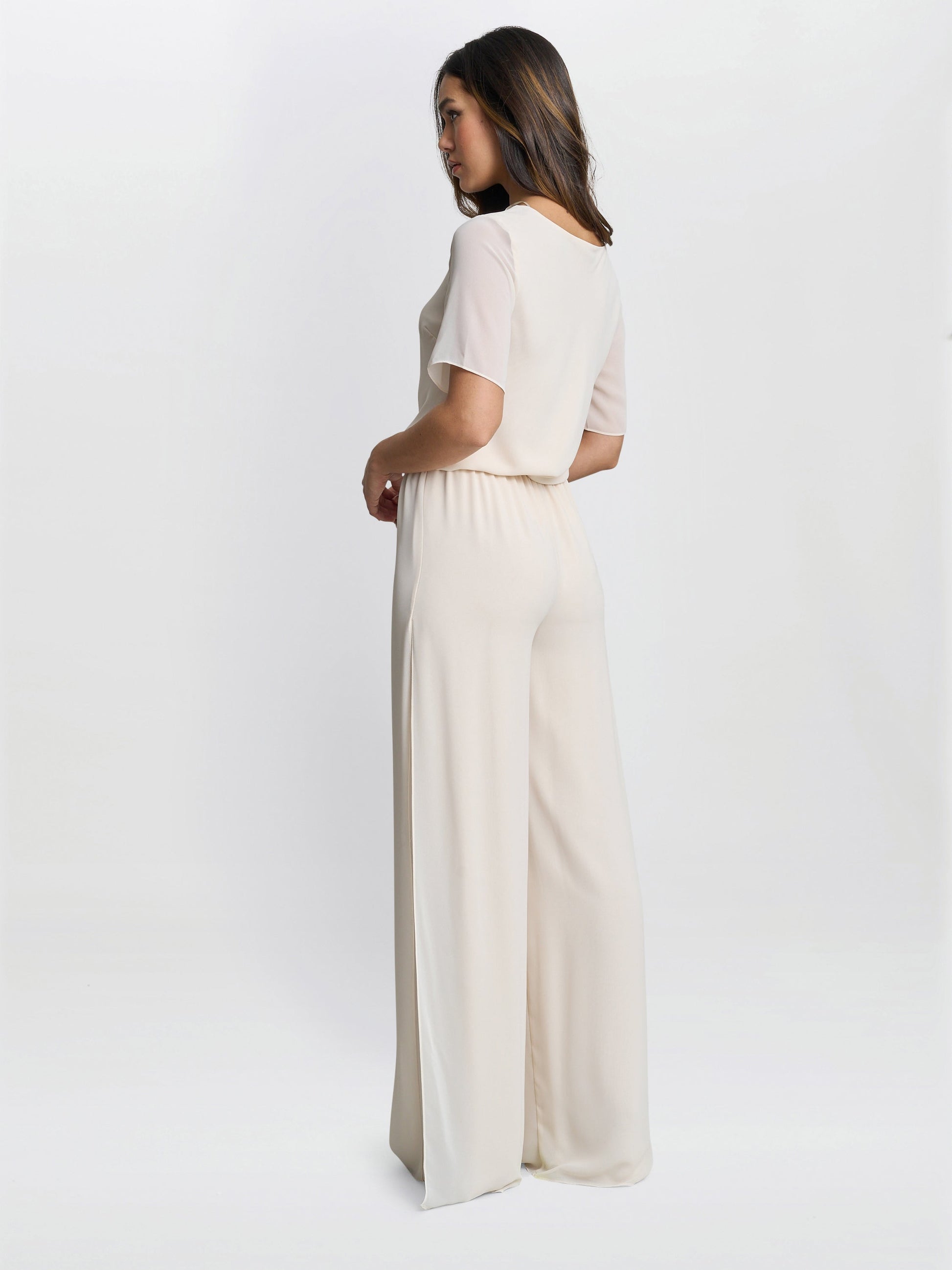  Triple Layer Chiffon Top