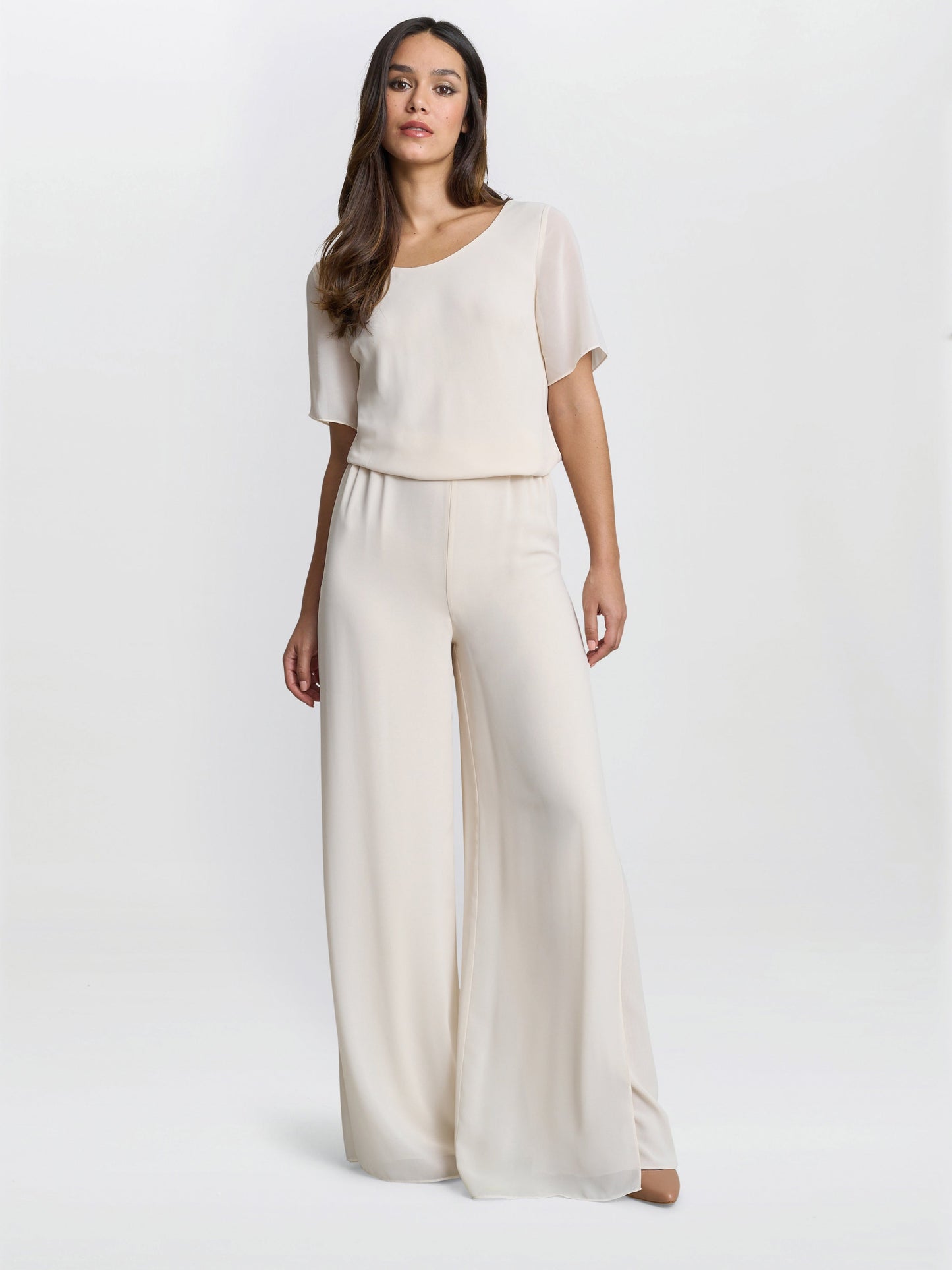  Triple Layer Chiffon Top