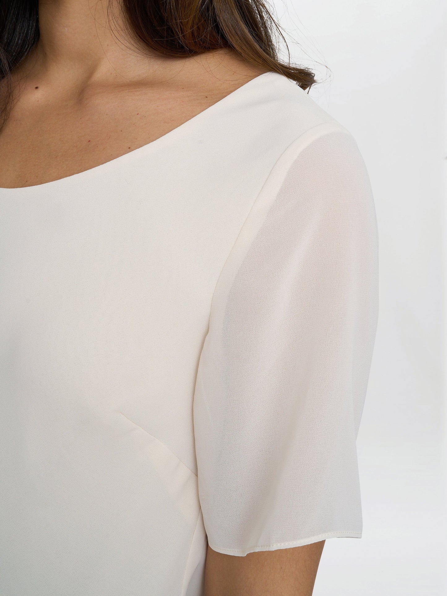  Triple Layer Chiffon Top