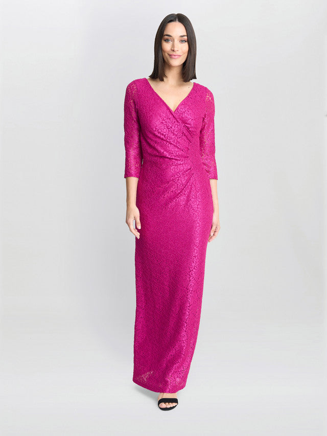  Fearne Lace Wrap Maxi Dress