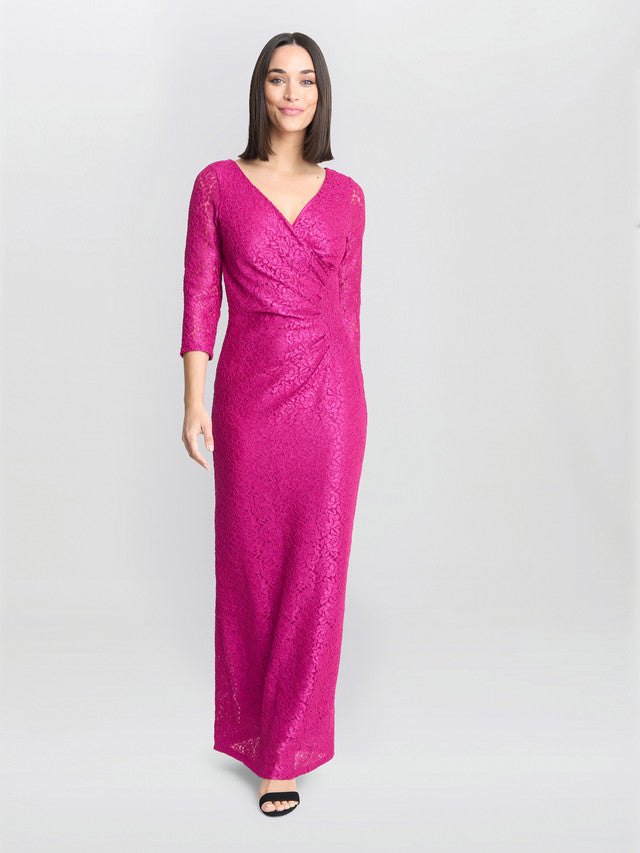  Fearne Lace Wrap Maxi Dress