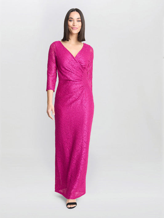  Fearne Lace Wrap Maxi Dress