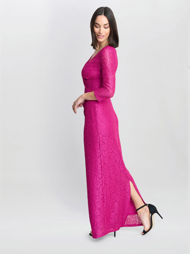  Fearne Lace Wrap Maxi Dress