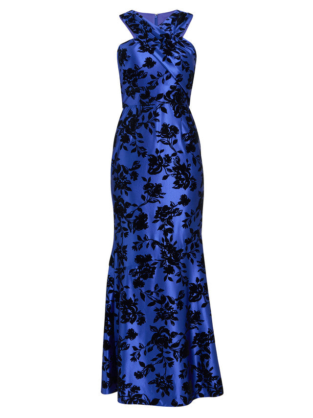  Odette Sleeveless Floral Maxi Dress