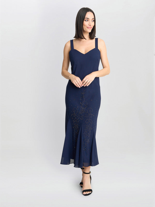  Lorna Beaded Chiffon Dress And Jacket