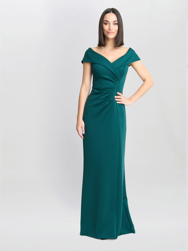  Carolyn Off The Shoulder Maxi Dress