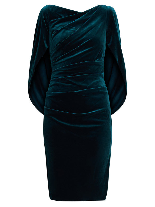  Rosalind Velvet Dress With Back Piece