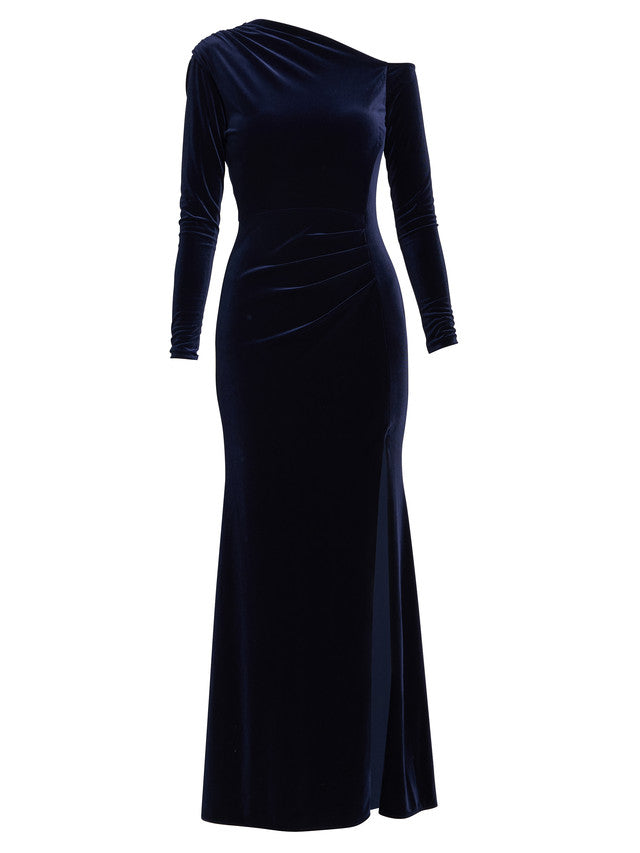  Tess Velvet Off Shoulder Dress