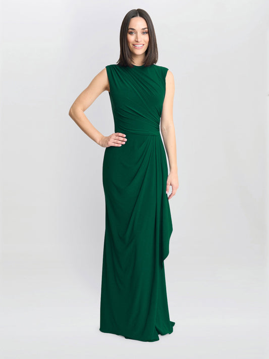  Rosemarie Grecian Jersey Maxi Dress