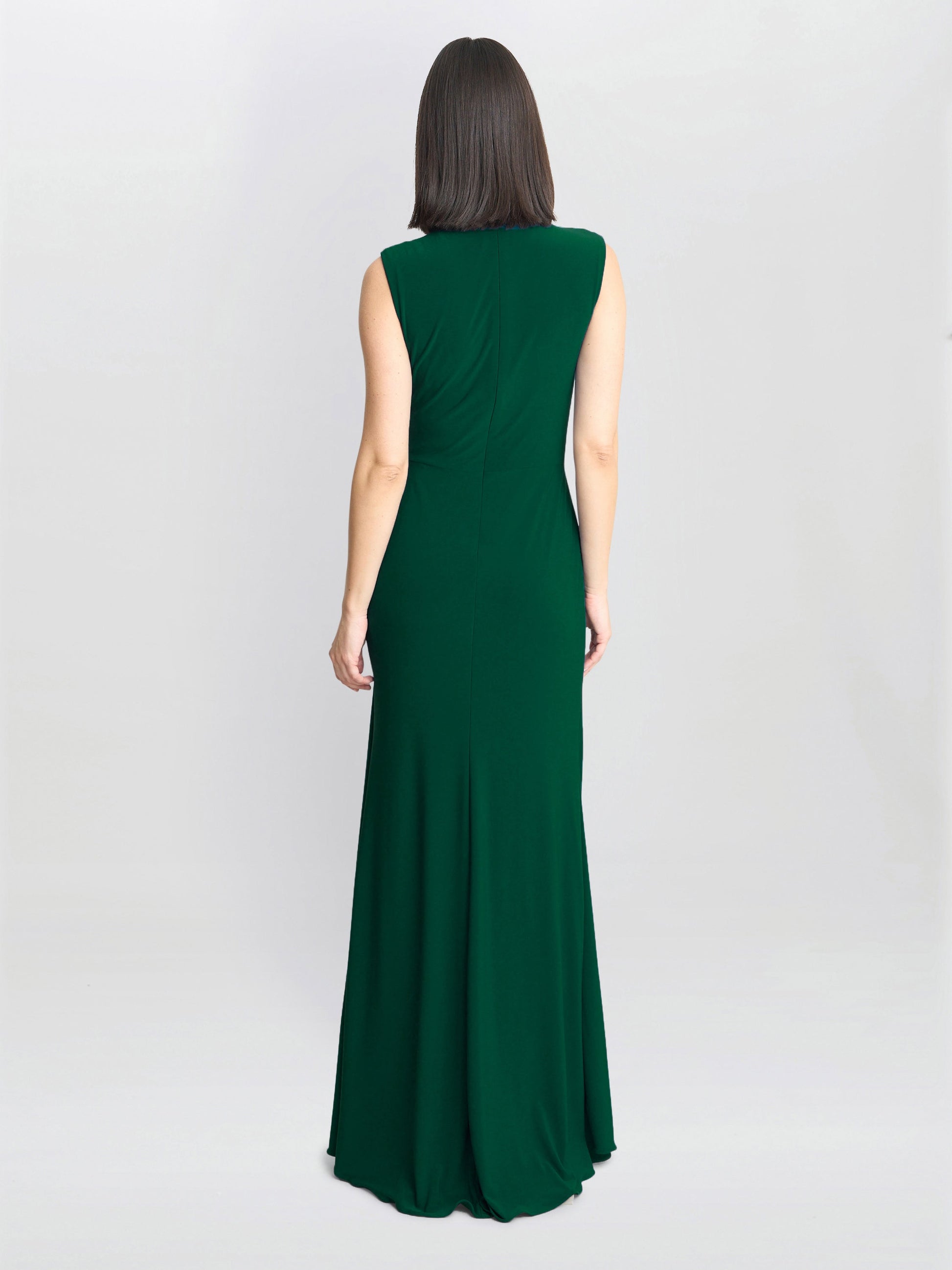  Rosemarie Grecian Jersey Maxi Dress