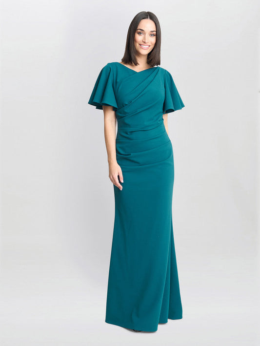  Portia Crepe Maxi Dress