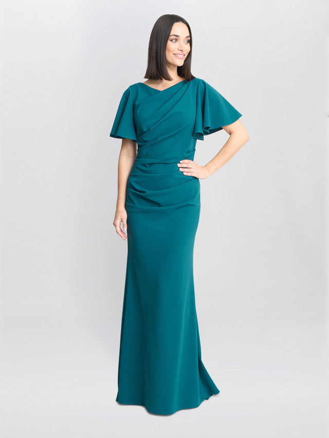  Portia Crepe Maxi Dress