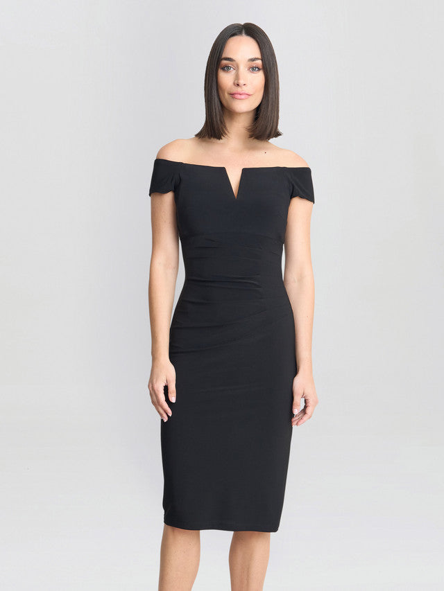  Cath Short Off Shoulder Dress