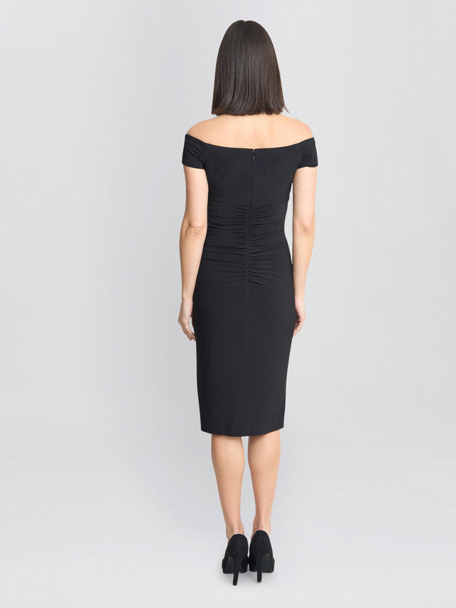  Cath Short Off Shoulder Dress