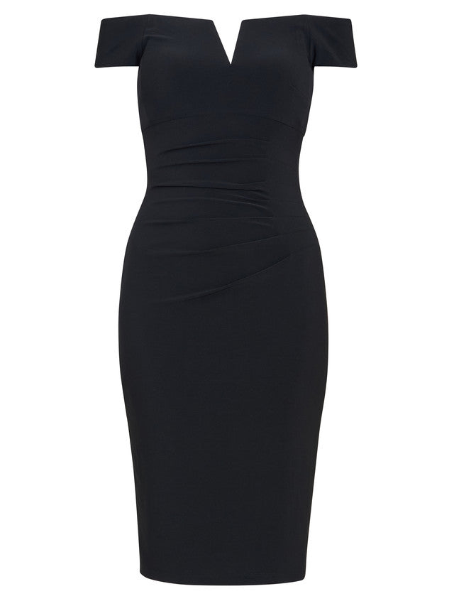  Cath Short Off Shoulder Dress