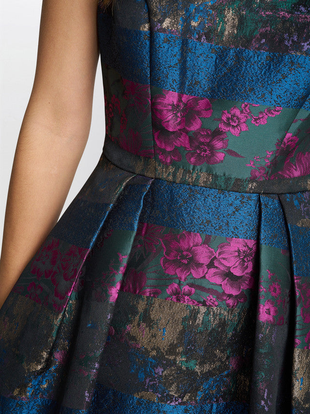  Jerri Jacquard Full Skirt Dress