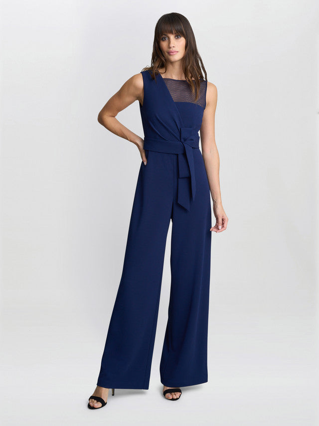  Pia Crepe Jumpsuit