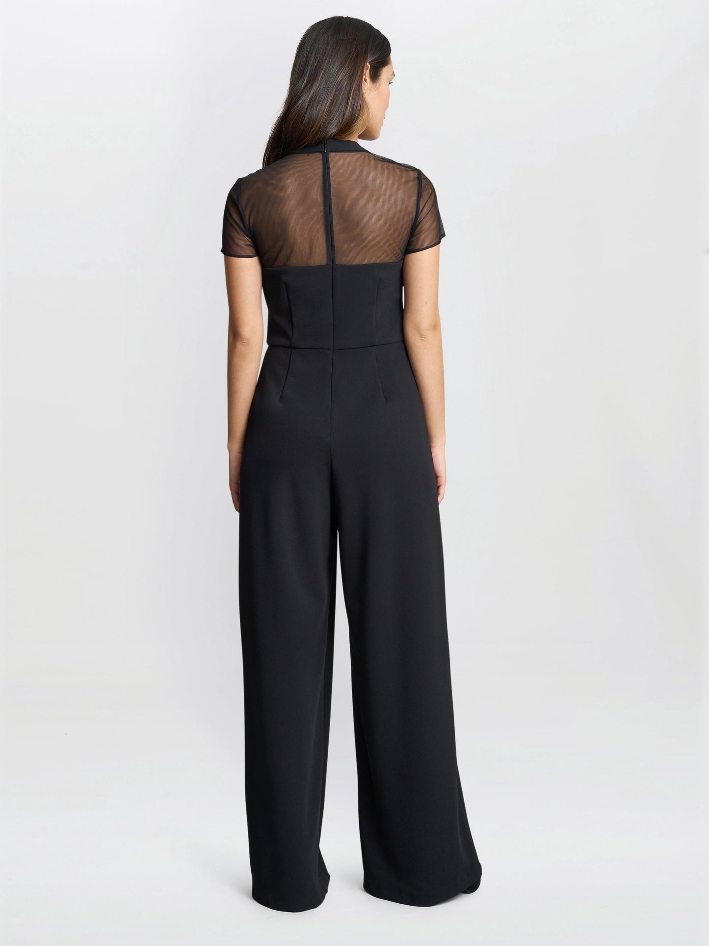  Charlene Black Structured Jumpsuit