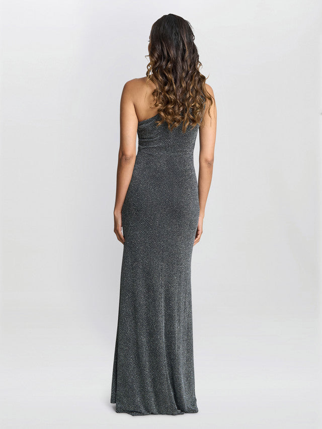  Kasey Metallic Knit Dress