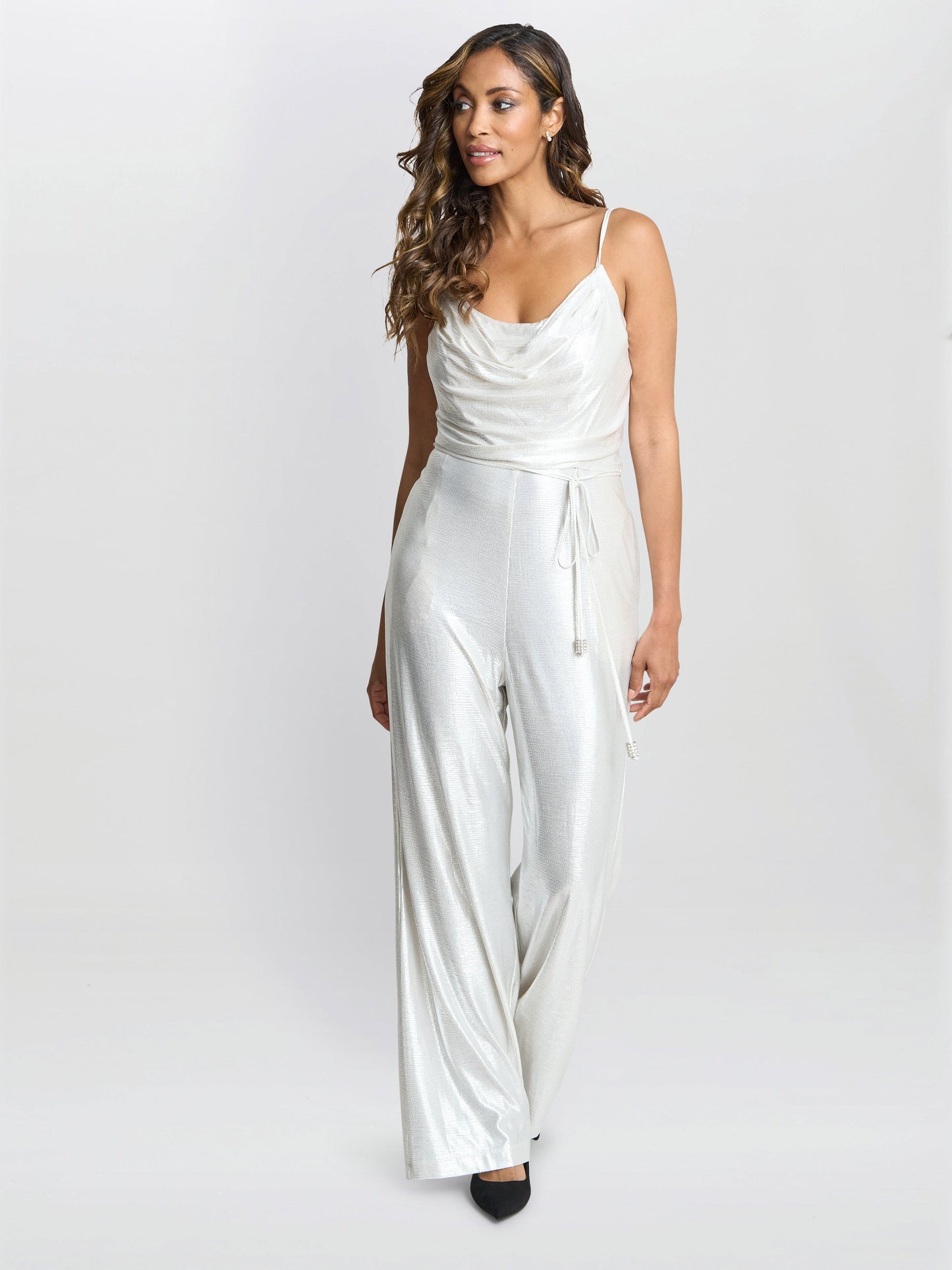  Martina Foil Jumpsuit