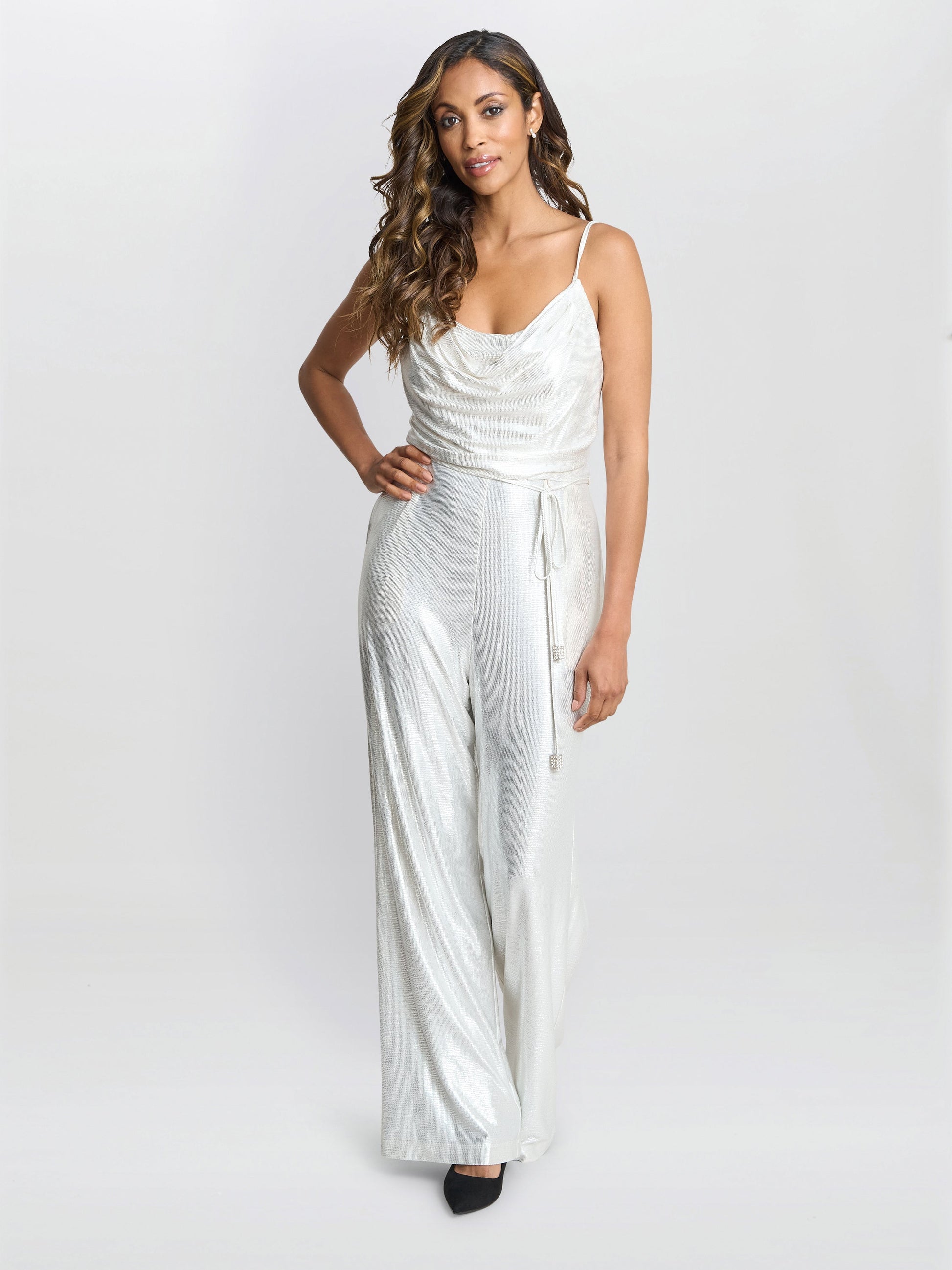 Martina Foil Jumpsuit