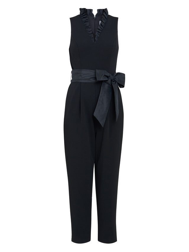  Priyanka Crepe Taffeta Combo Jumpsuit