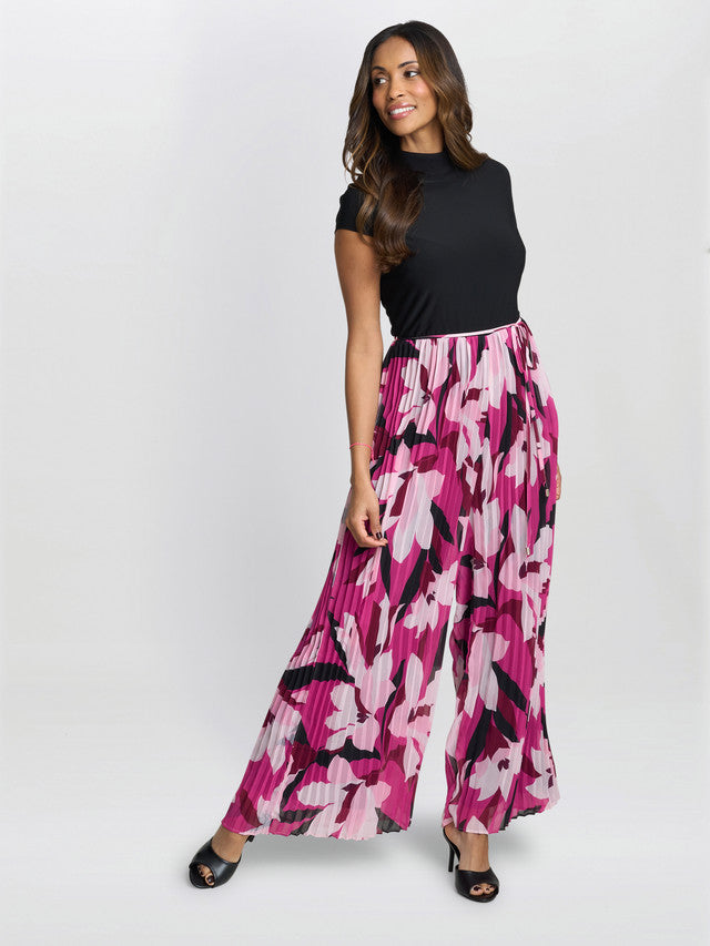  Dolores Jumpsuit With Printed Pleated Trousers