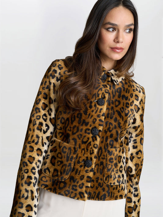  Madelyn Leopard Jacket