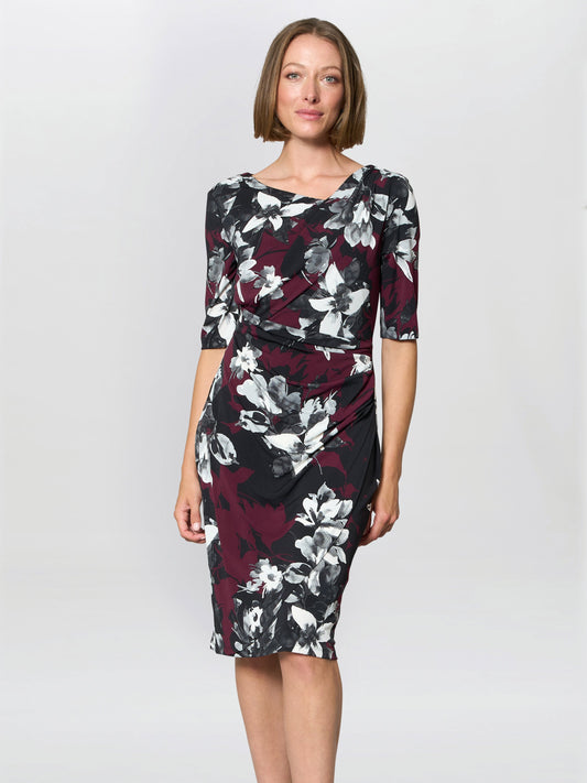  Andee Floral Jersey Dress