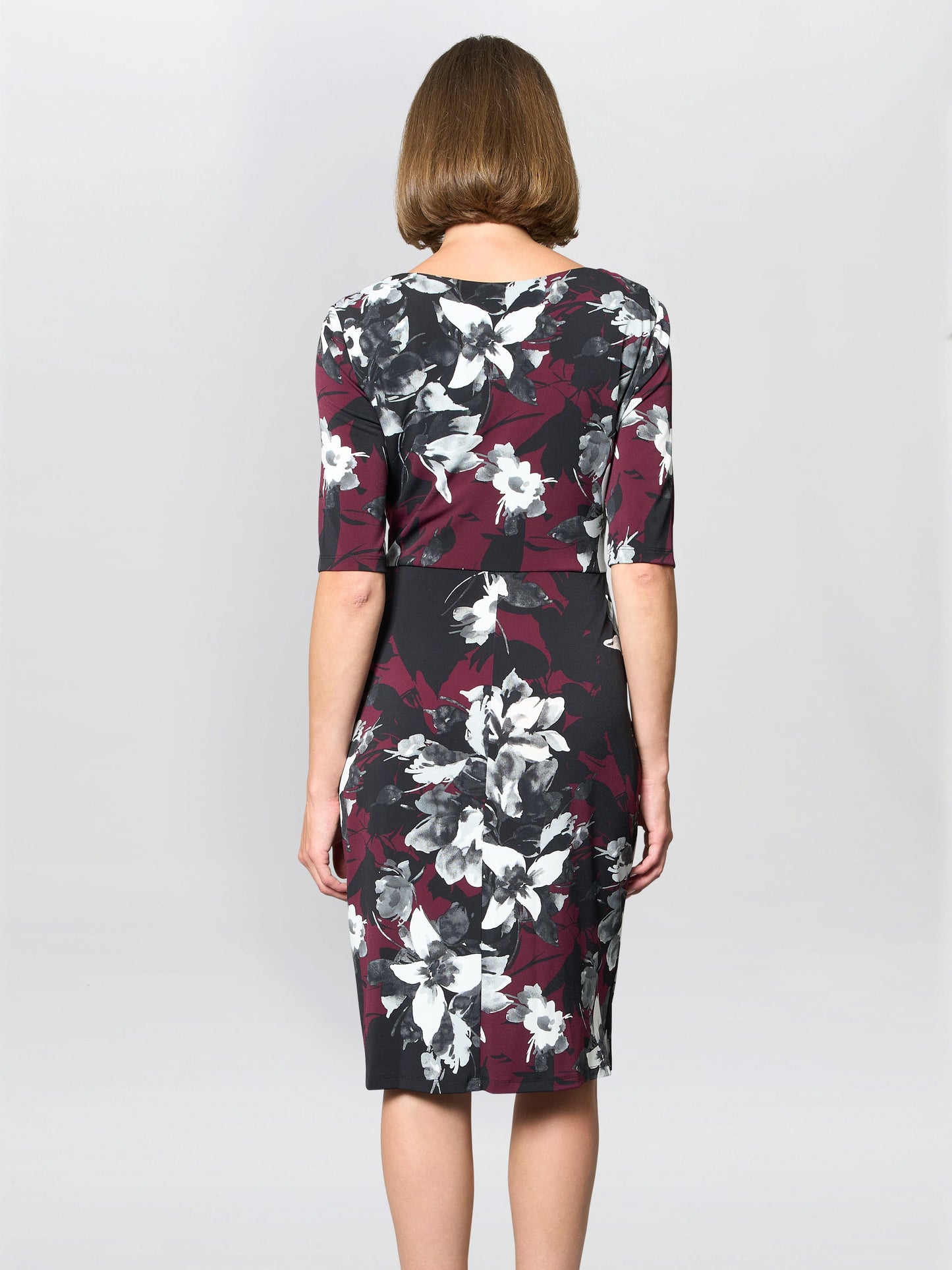 Andee Floral Jersey Dress
