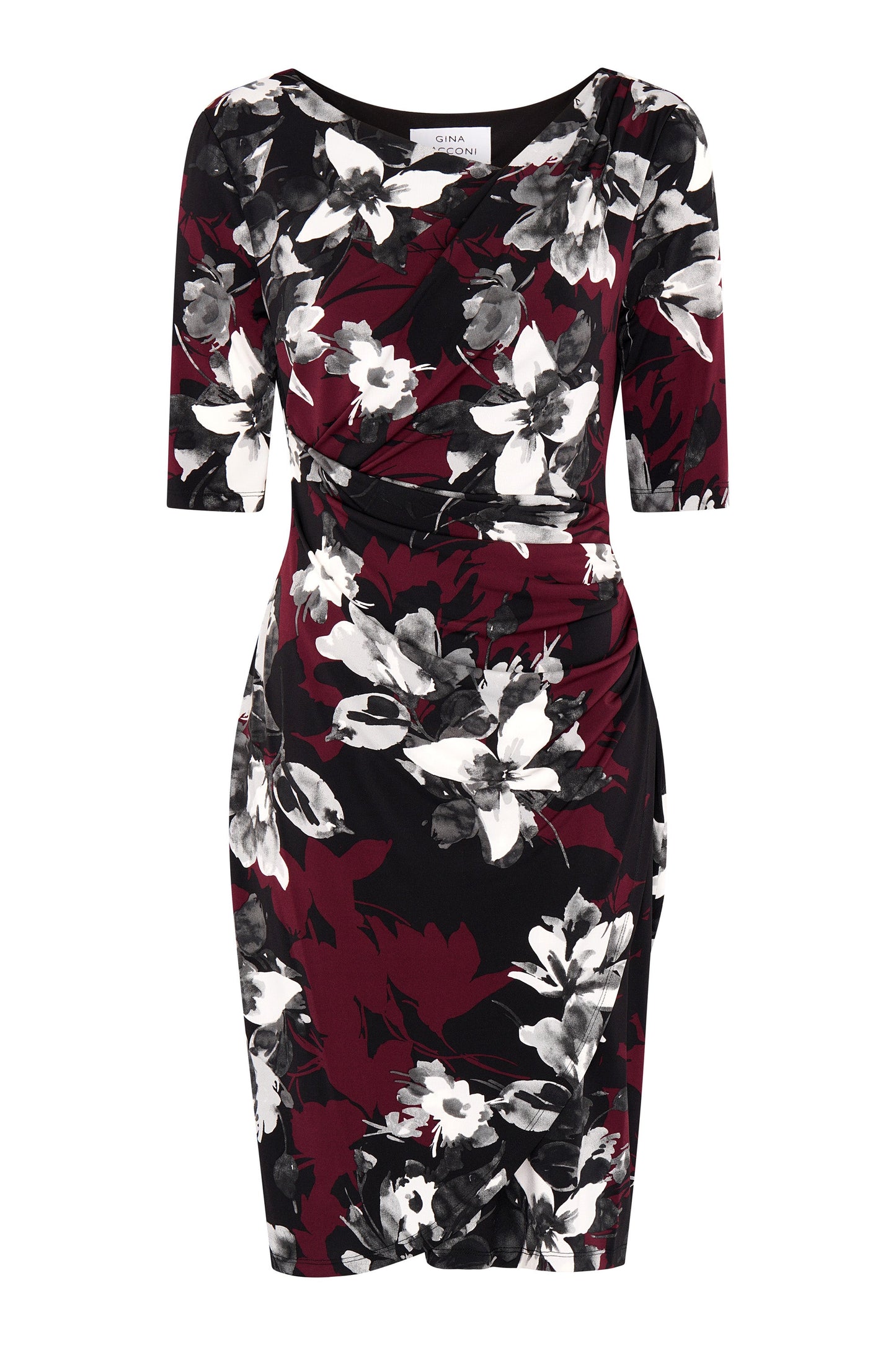  Andee Floral Jersey Dress